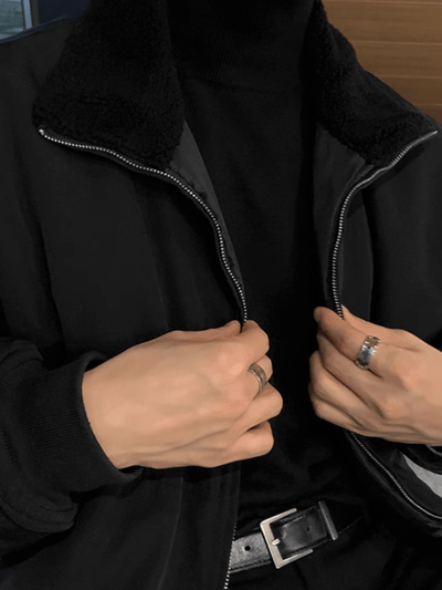 [MRCYC] Korean version loose-faced cotton jacket jacket na715