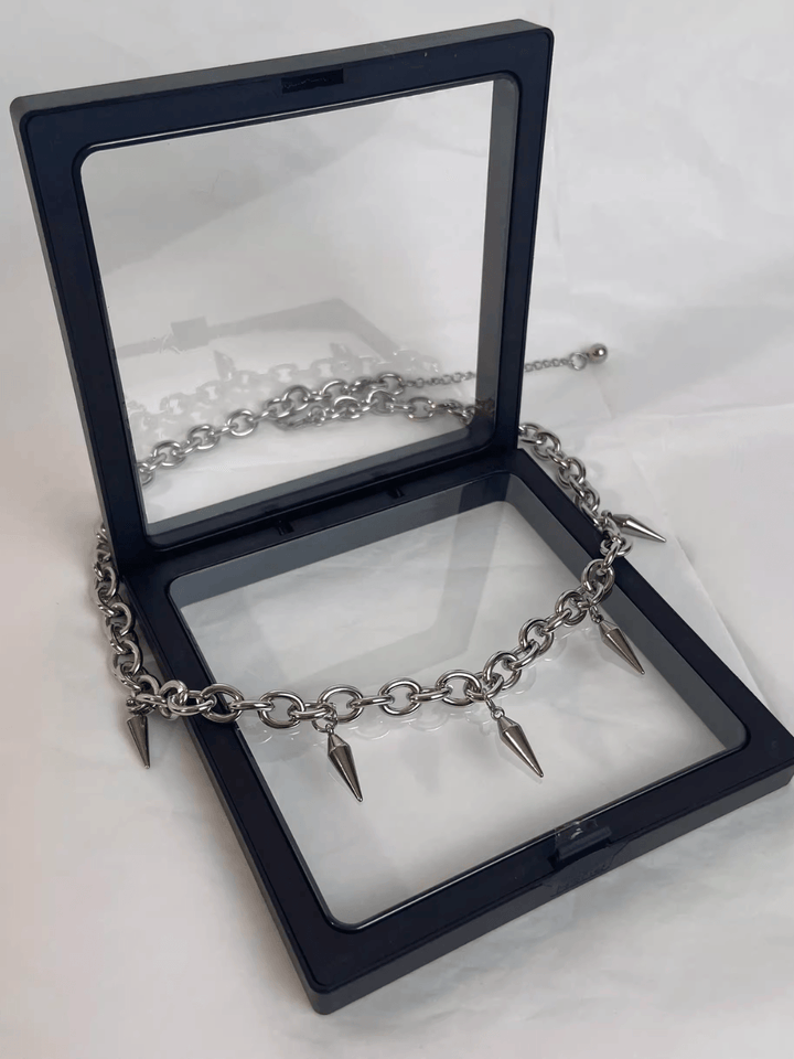 Titanium steel necklace NA743