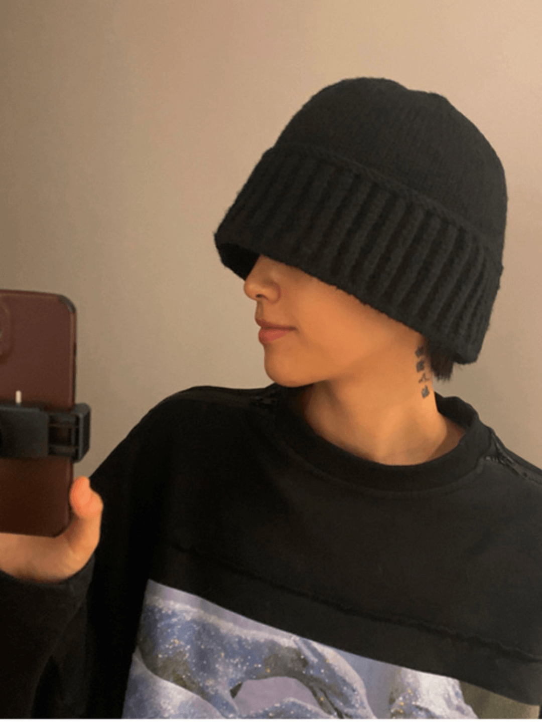 Knit Bucket Hat NA201