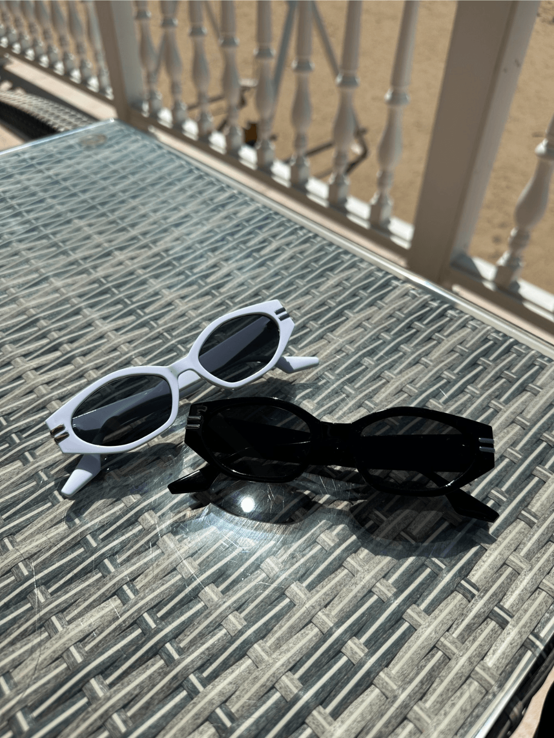 [FLAT ROOM] small frame street concave sunglasses FL44