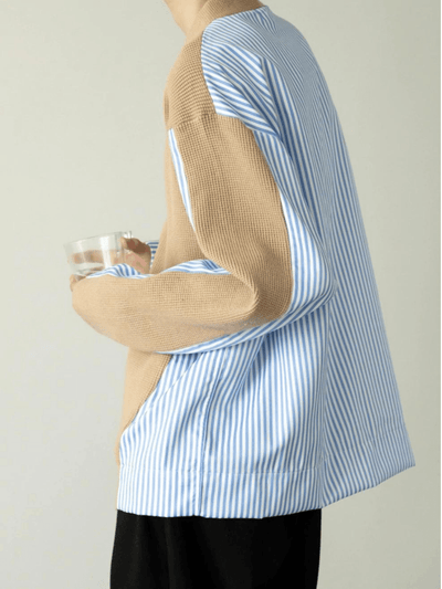 [HOHO] Design Stripe Knit NA121