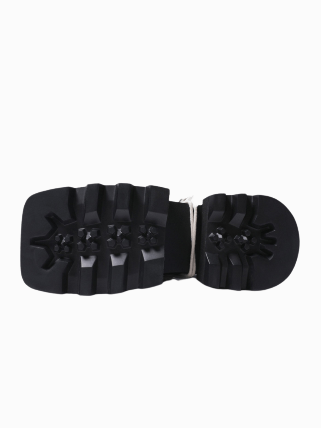 leather square head lace-up Derby shoes na896