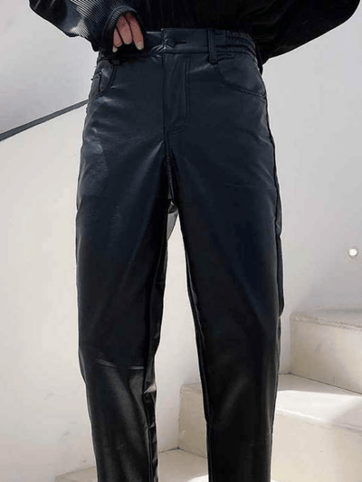 [Mr.city] Slim Leather Pants na29