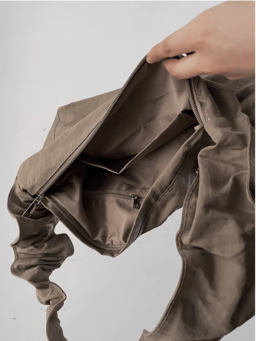 design drawstring dual-use shoulder crossbody bag na637