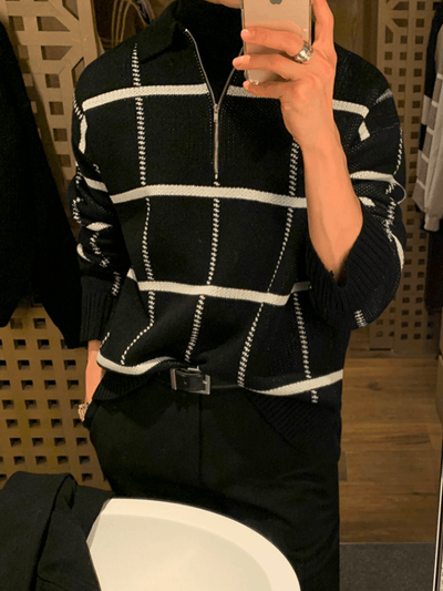 [MRCYC] Plaid sweater na630