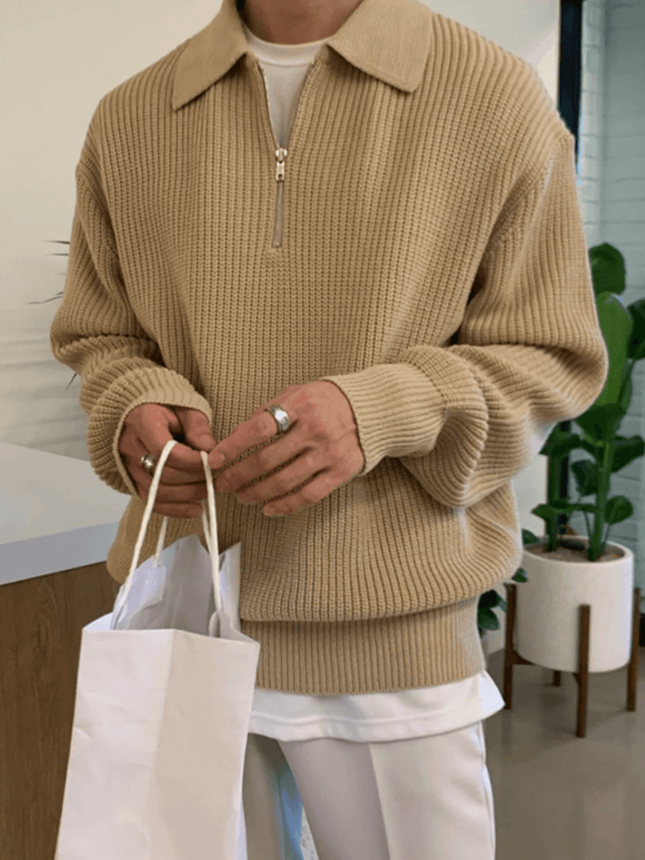 [LEMiE] Loose Long-sleeved 스웨터 LE06 