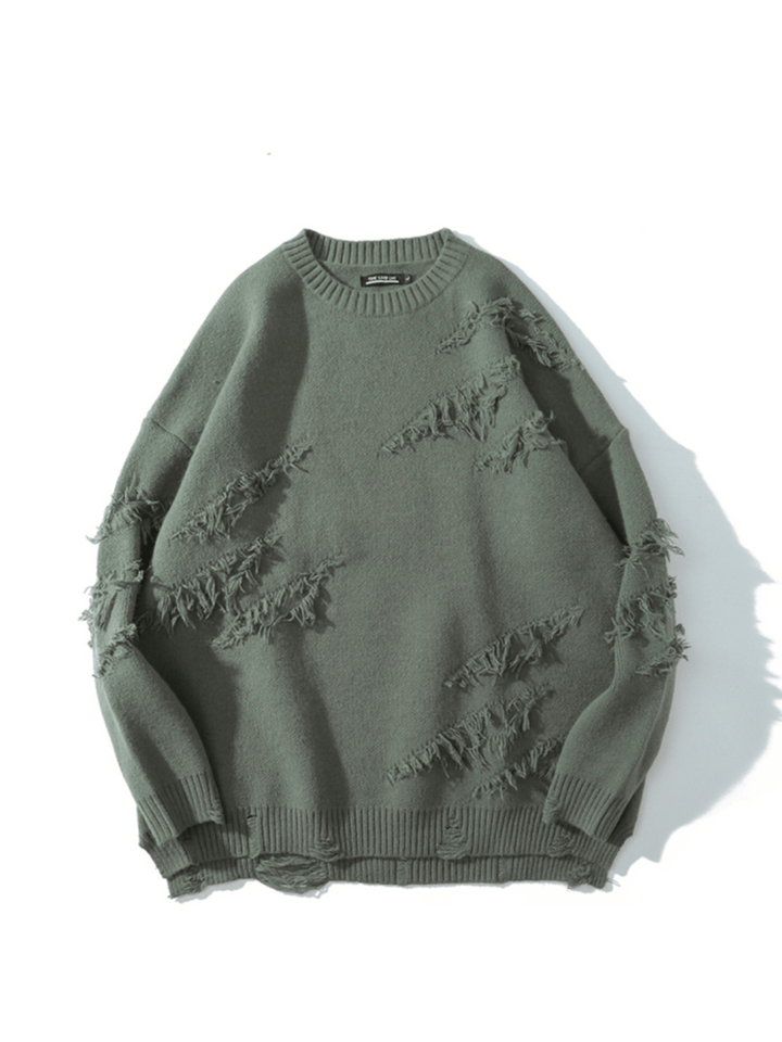 [XPKAEAX] Design Round Neck Sweater NA200