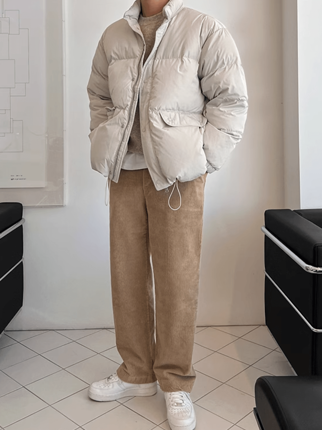 [MRCYC] Korean simplicity cotton coat jacket na712