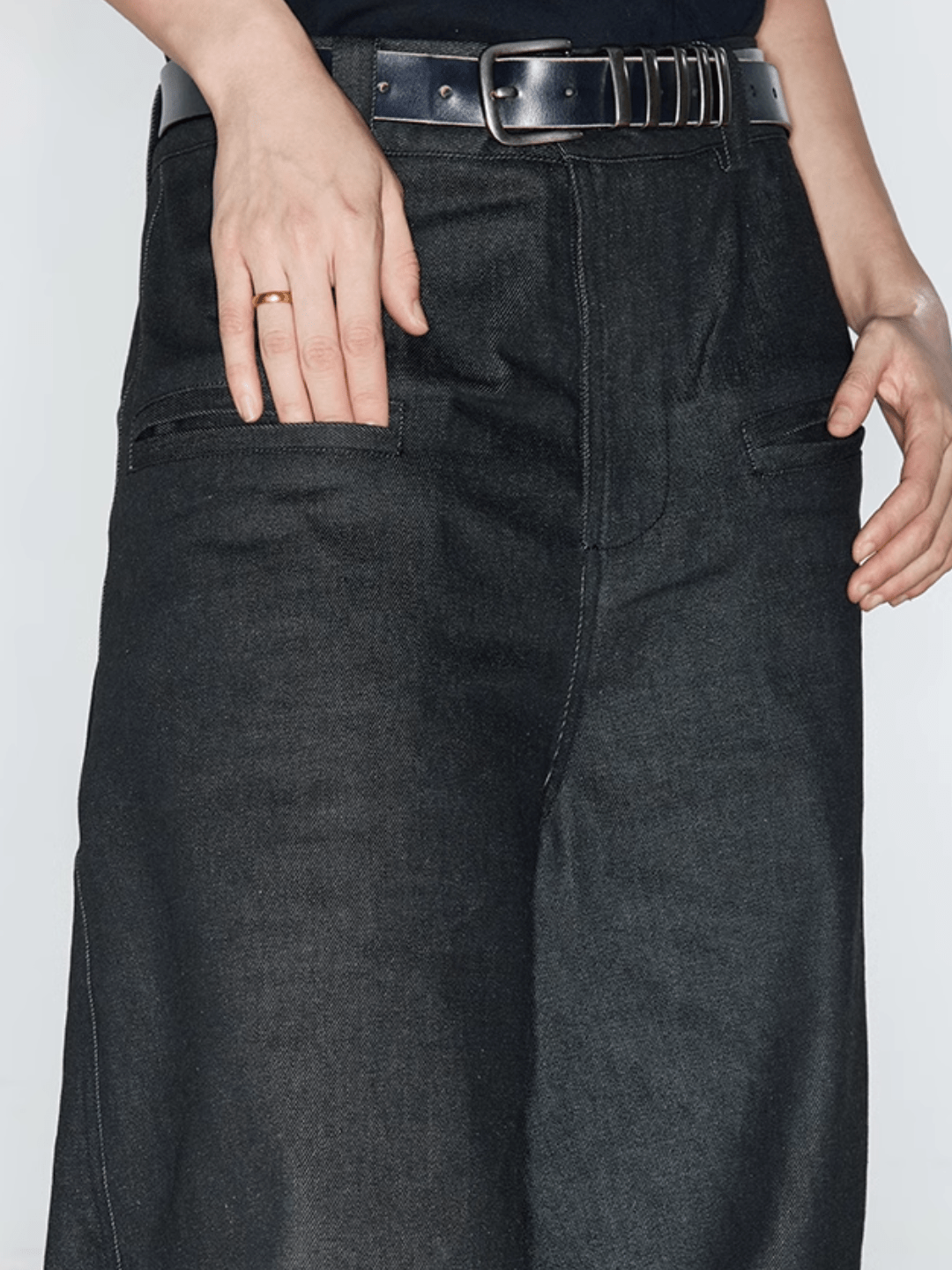 [CROWORLD] Guochao brand street loose straight jeans na699