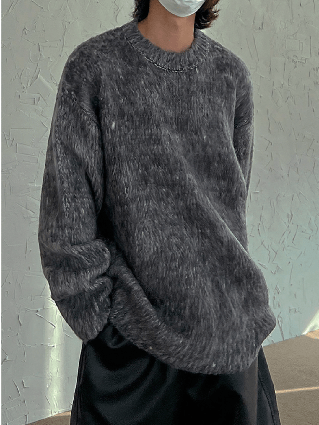 [MRCYC] Mohair loose sweater NA566