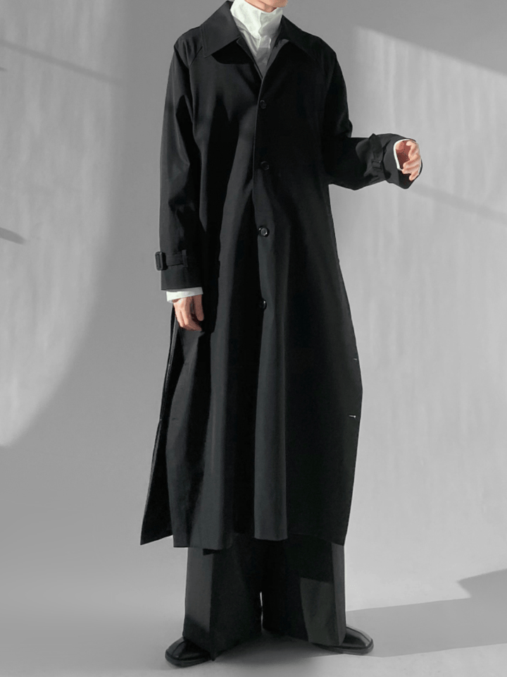 [North autumn X ] trend loose long over-the-knee coat NA570