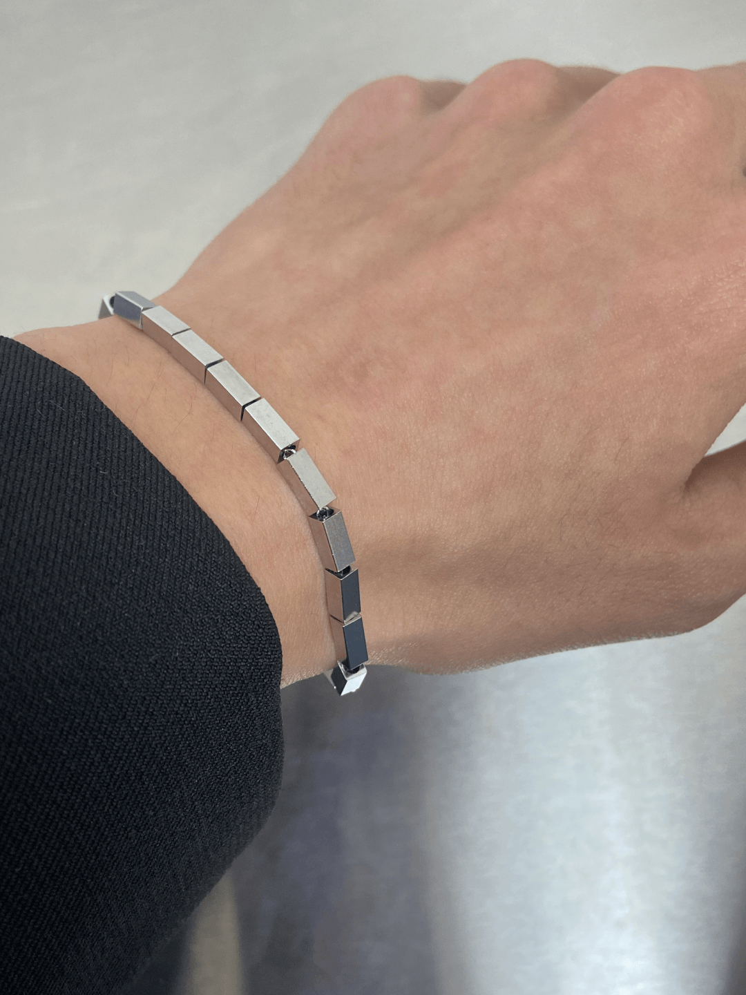 Simple square bracelet NA735