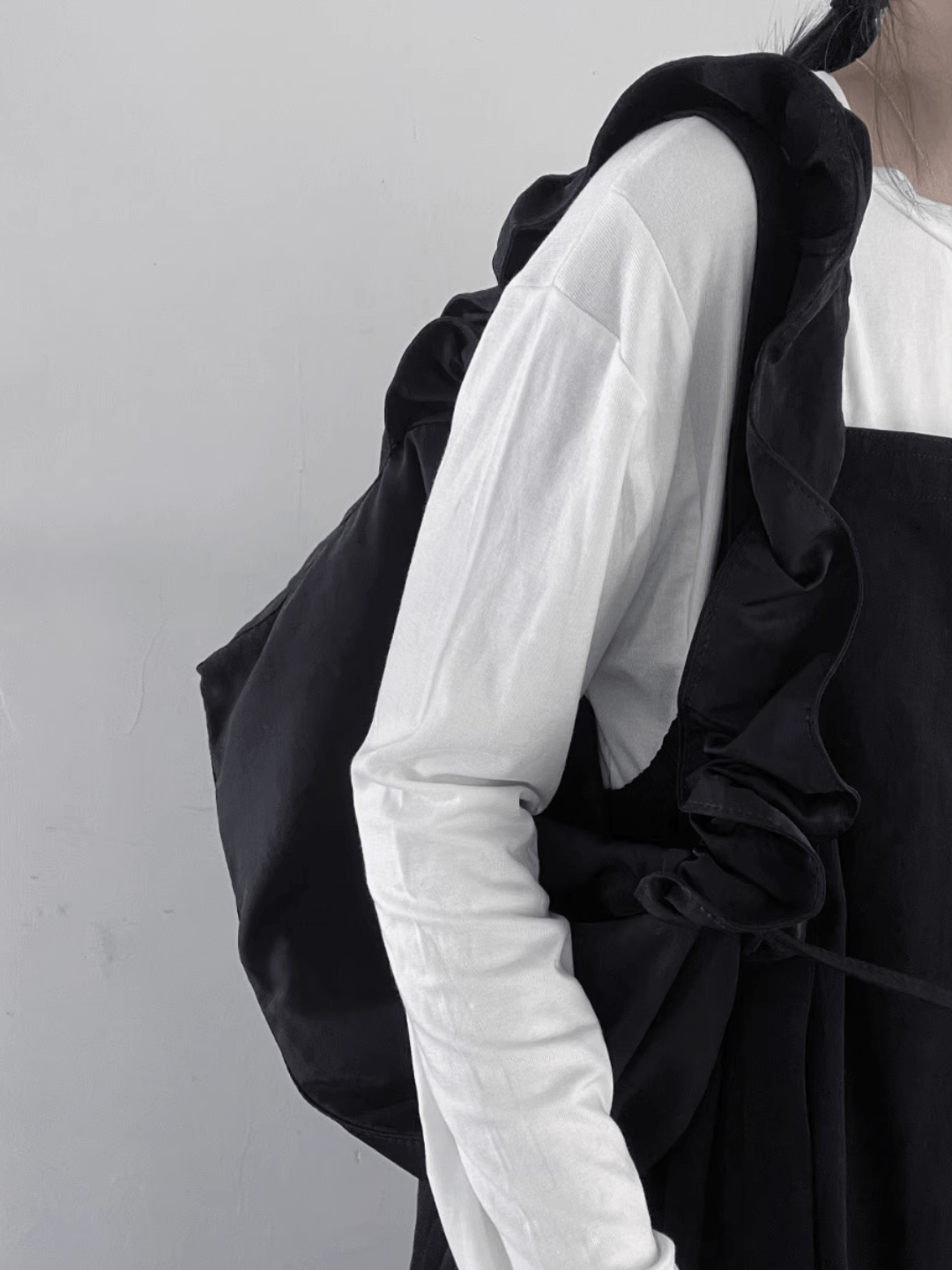 design drawstring dual-use shoulder crossbody bag na637