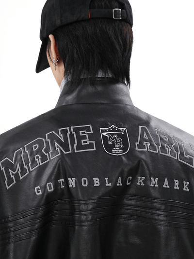 [MRNEARLY] wind biker leather jacket na858