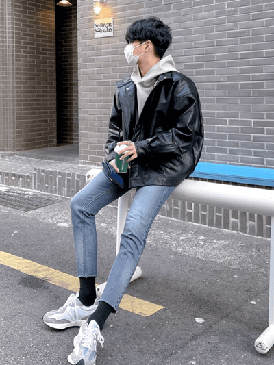 [MRCYC] Korean motorcycle leather jacket na716