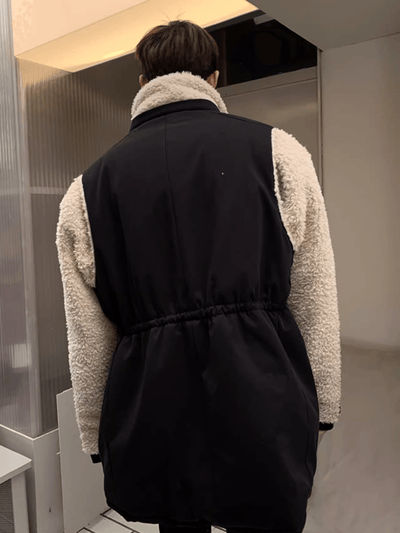 [ESC MAN STUDIO] lamb's wool jacket na846