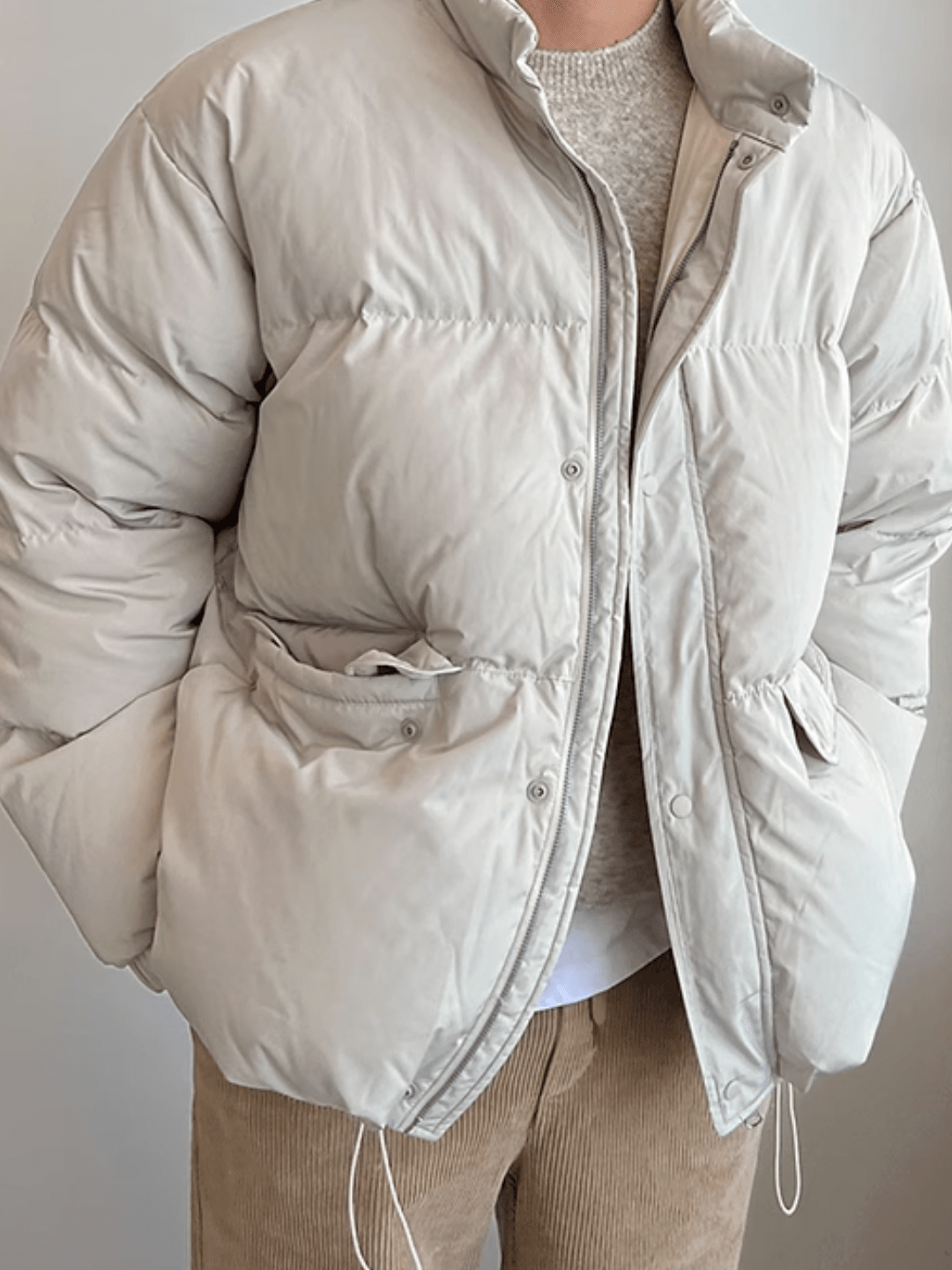 [MRCYC] Korean simplicity cotton coat jackett na712