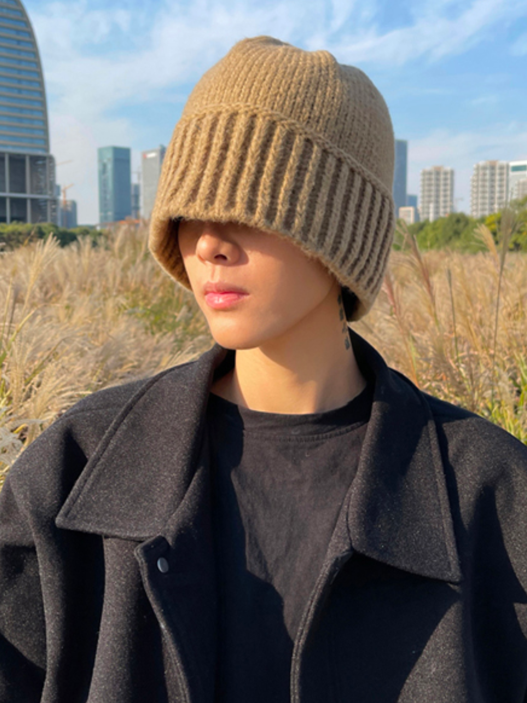 Knit Bucket Hat NA201