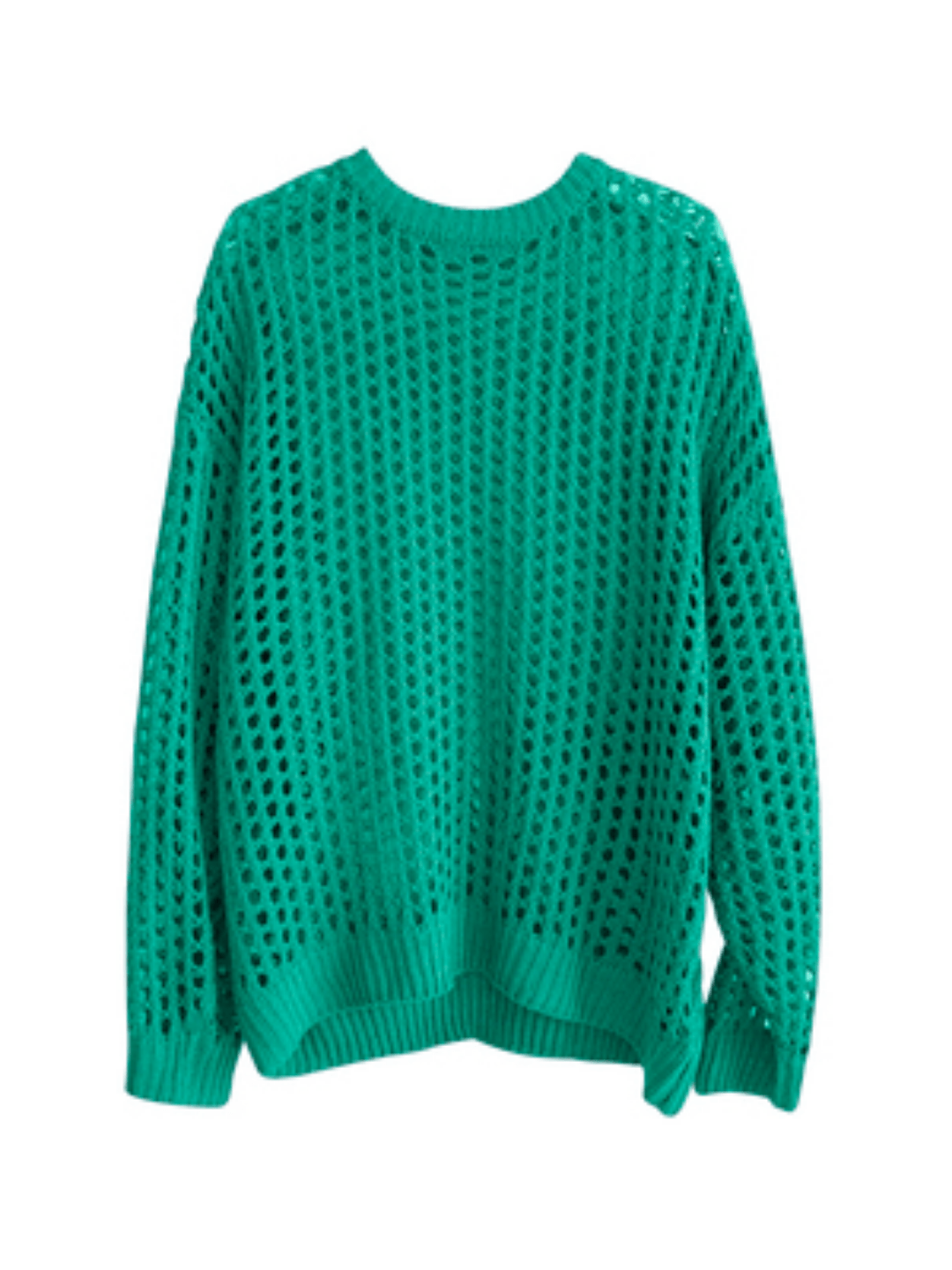 [HOZI] mesh knit long T-shirt NA170