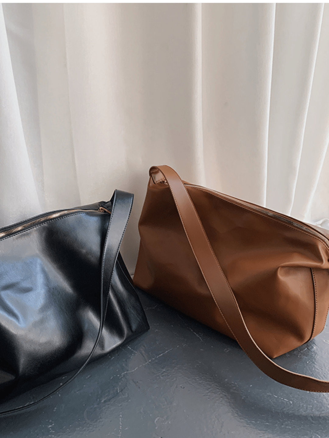 Korean street leather shoulder bag na864