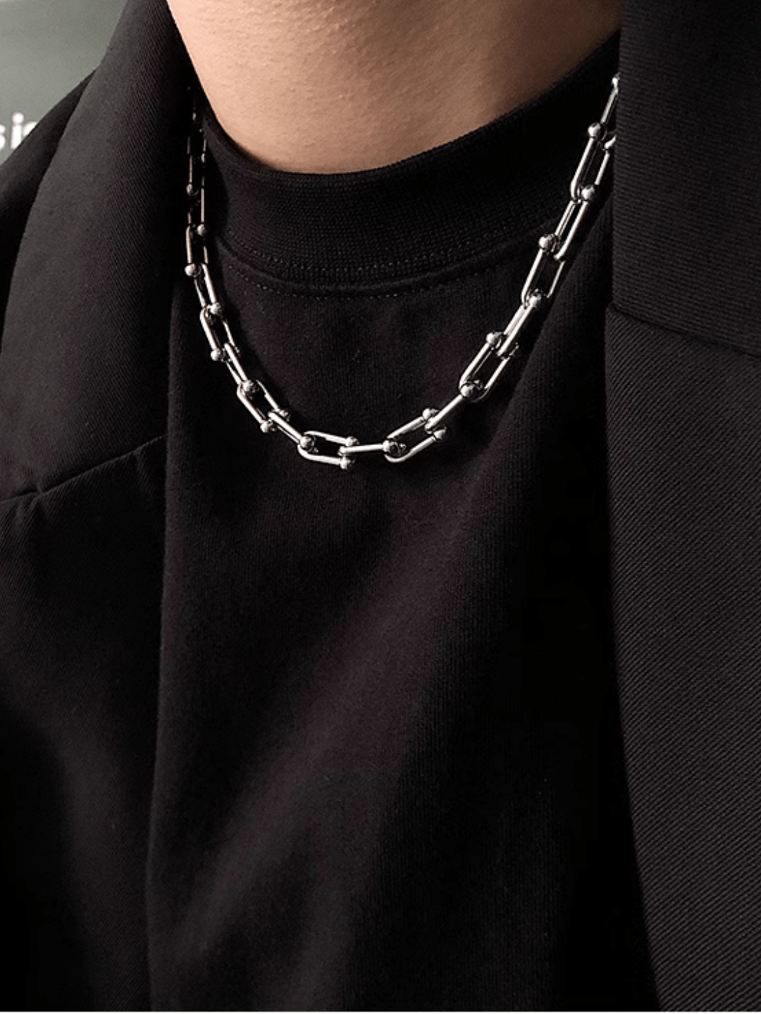 Korean style chain necklace na641