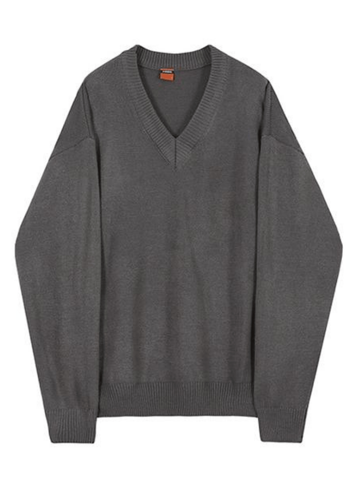 [MRCYC] Loose V Neck Sweater na44
