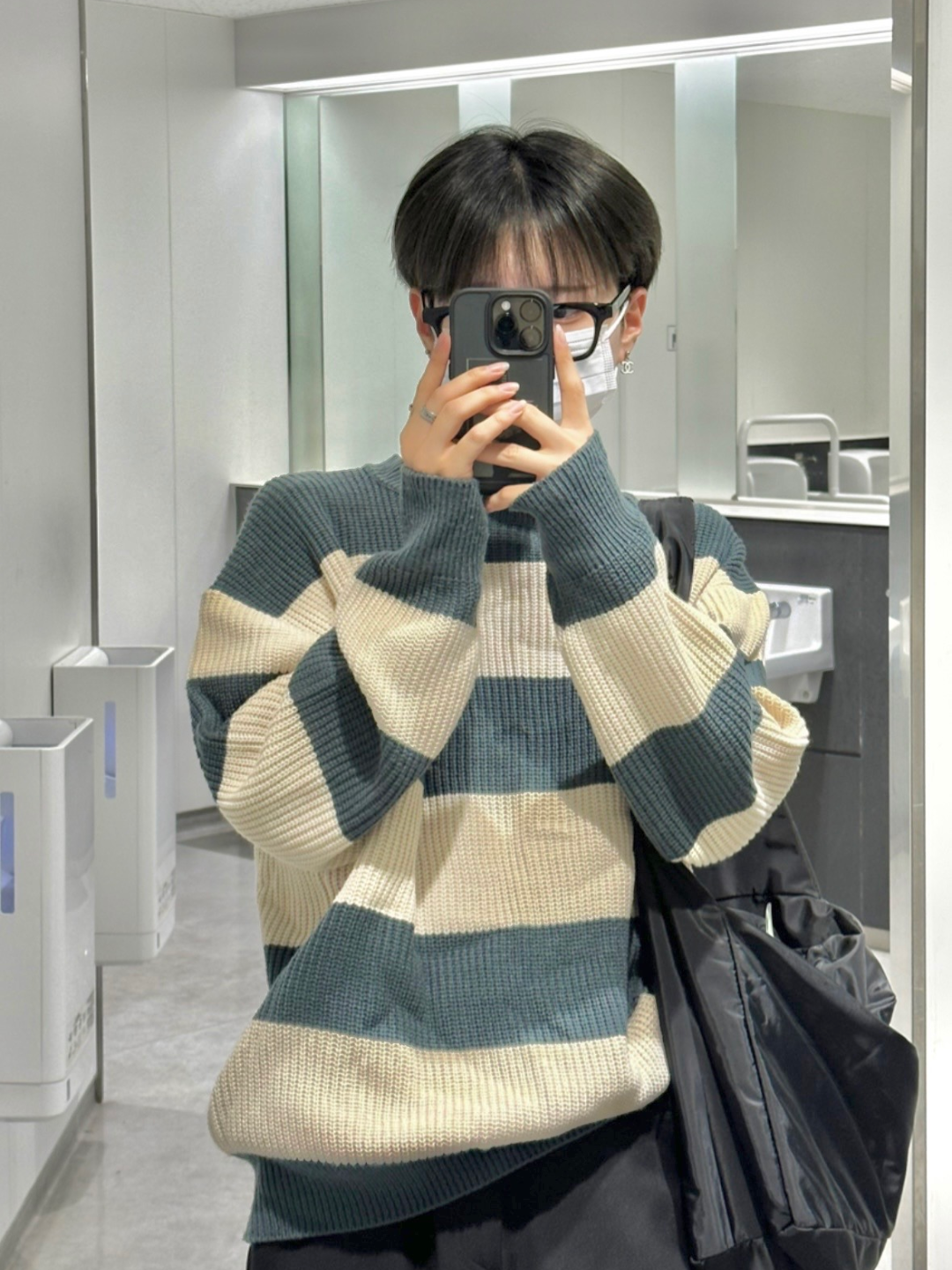 [FLAT ROOM] design sense knitted loose sweater FL02