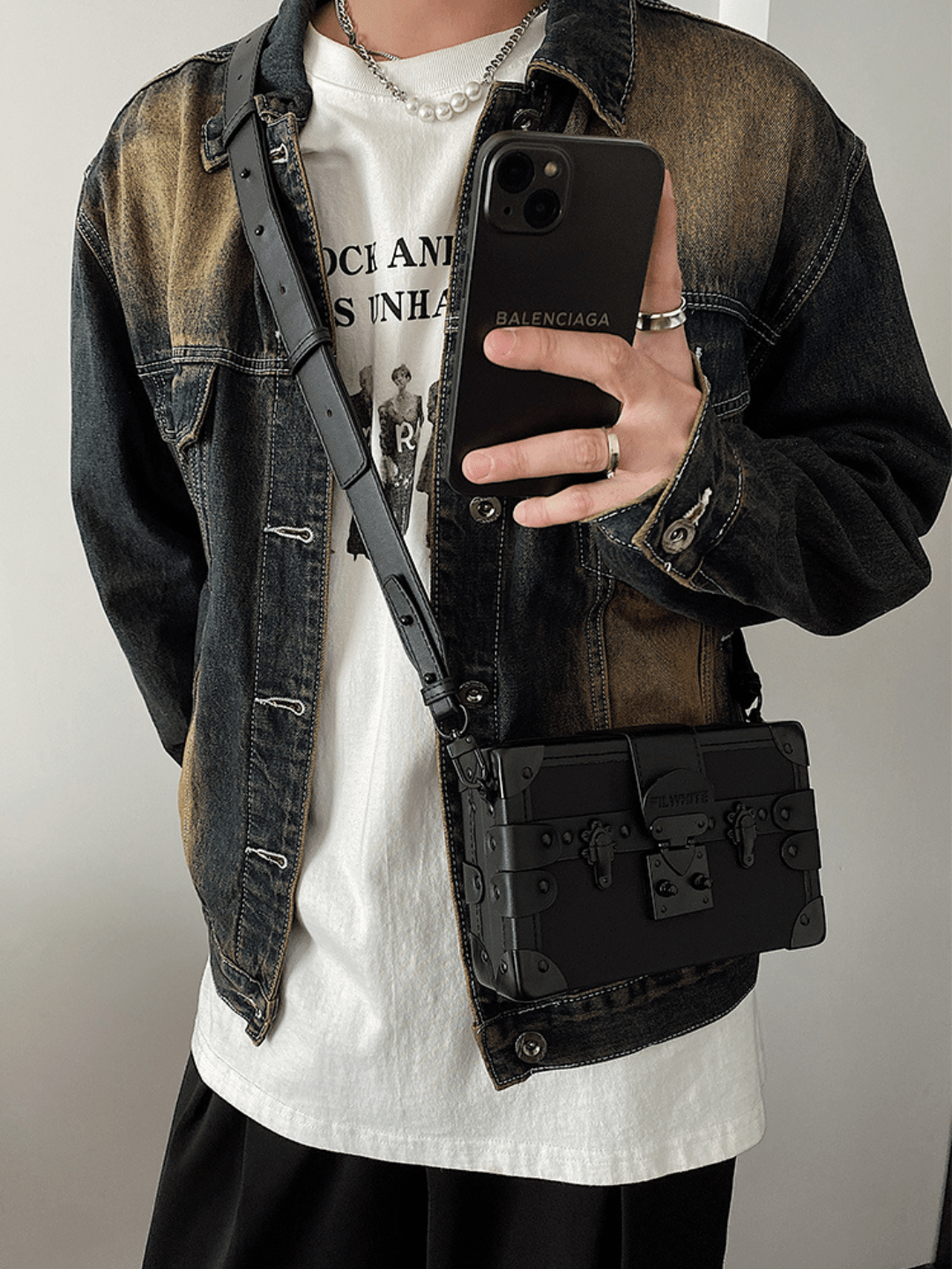 neutral wind crossbody square bag na862