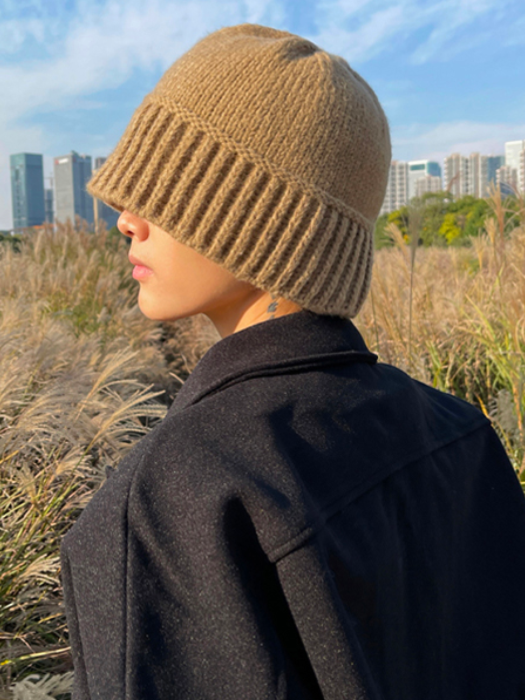 Knit Bucket Hat NA201