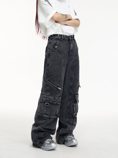 [PeopleStyle] American vintage back design overall na794