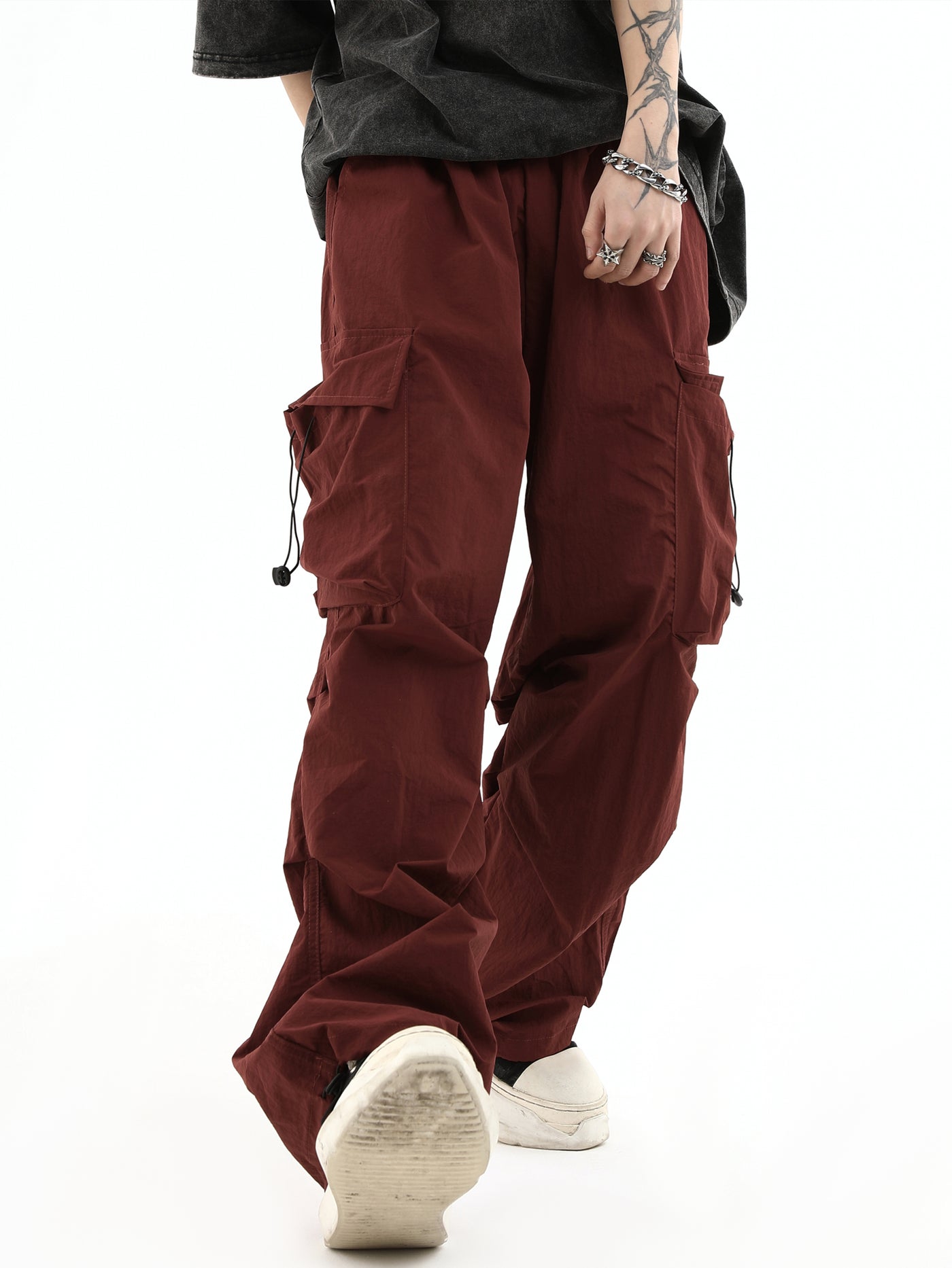 [INSstudios] loose pocket casual trousers NA637