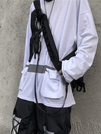 [INSstudios] street shoulder Messenger bag NA634