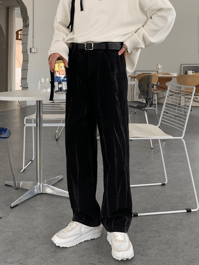 [CUIBUJU] Korean slim casual all-match trousers na797 